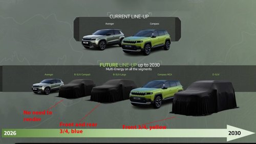 Jeep, All change at Jeep with 3 new SUVs for UK buyers but two axed