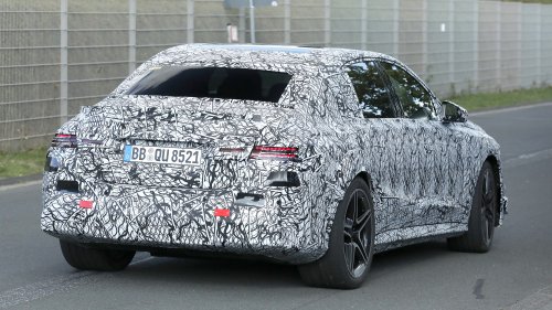 Mercedes, New Mercedes-AMG E-Class spotted as all-electric super saloon prepares for launch