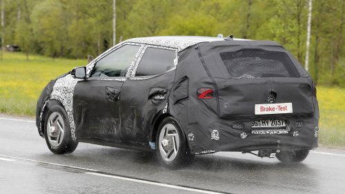 Hyundai, Hyundai i20, New Hyundai i20 spied with a dramatic Ioniq 3 inspired look