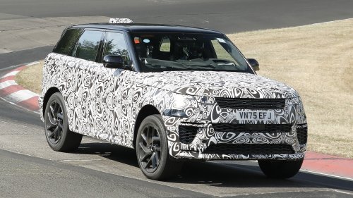 Range Rover, Range Rover Sport, Rover, New Range Rover Sport facelift spied with huge exhaust pipes