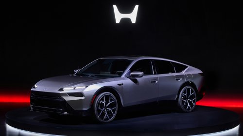 Honda, SUV, New Honda hybrid saloon and SUV prototypes fill the 0 Series-sized hole after EV U-turn