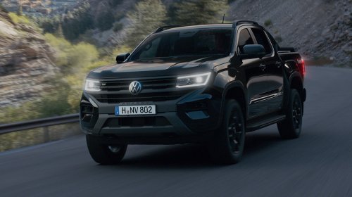 Volkswagen, Volkswagen Amarok, New Volkswagen Amarok Dark Label Special Edition cancels out the chrome