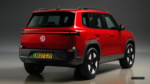MG, SUV, New MG Cyber X: boxy all-electric SUV to arrive in 2028
