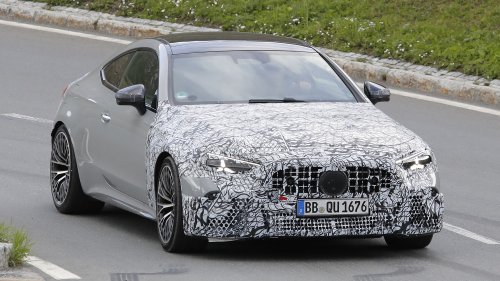 New Mercedes-AMG CLE 63 and its mighty V8 spotted for the first time