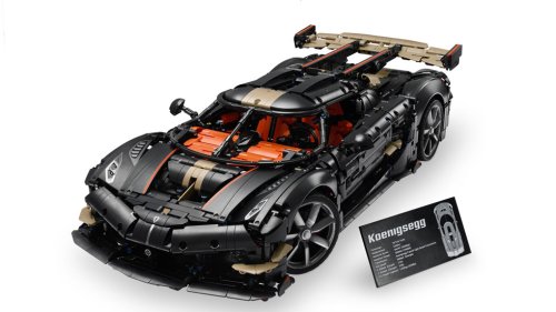 This Koenigsegg Sadair’s Spear is a Lego Technic fan’s 4,000-piece dream