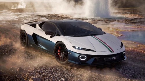 Lamborghini Temerario Tricolore quietly revealed alongside Revuelto SV