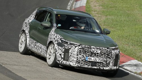 New Audi RS Q5 SUV seen putting its performance to the test