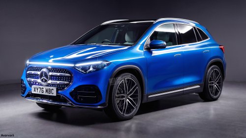 Mercedes, New Mercedes GLA to arrive this week, and it’ll have combustion and electric power
