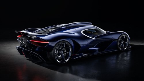 Bugatti, New Bugatti Destrier is a one-off Bollide with an even more radical design