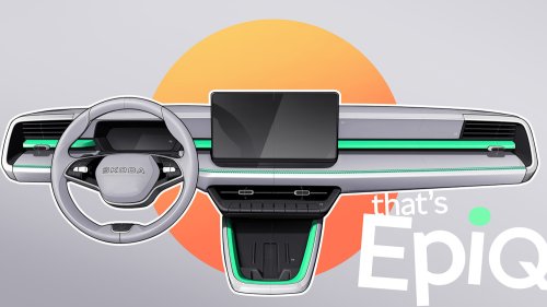 Skoda, New Skoda Epic interior sketches lay a path to the big reveal