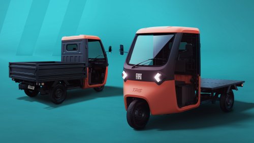 Fiat, Adorable Fiat Tris electric three-wheeler set to succeed the Piaggio Ape