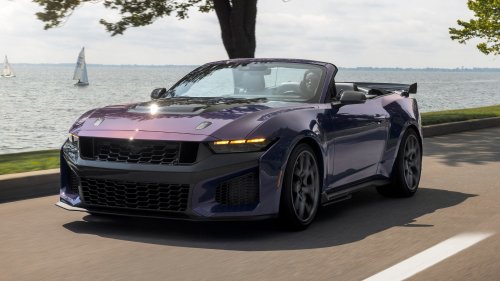 New Ford Mustang Dark Horse SC convertible is a 795bhp drop-top with ‘pure street cred’