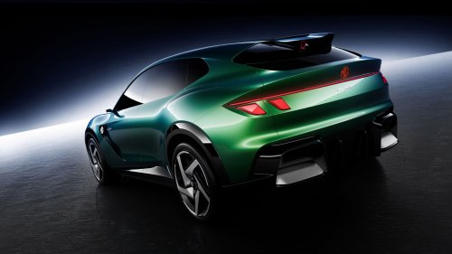 MG, Ferrari, New MG Cyber concept could almost be mistaken for a Ferrari