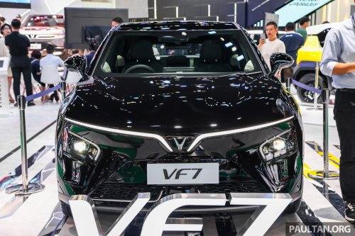VinFast, SUV, VinFast VF7 to debut in Indonesia at 2025 Gaikindo show – C-seg EV SUV with up to 354 PS, 496 km range
