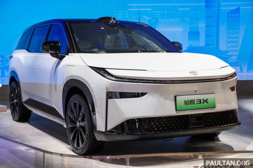 Toyota, Toyota bZ3X launched in Hong Kong and Macau; RHD model to go to Japan, UK, Australia, NZ, Singapore