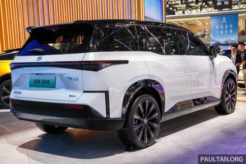 Toyota, Toyota bZ3X launched in Hong Kong and Macau; RHD model to go to Japan, UK, Australia, NZ, Singapore