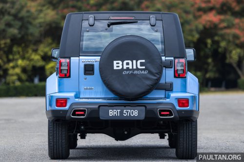 What happened to BAIC in Malaysia? Full production of CKD X55, BJ40 models starts in Jan 2026 – EPMB