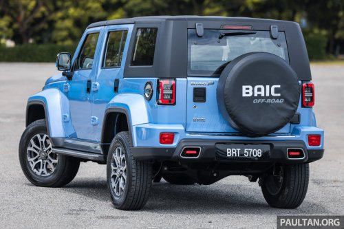What happened to BAIC in Malaysia? Full production of CKD X55, BJ40 models starts in Jan 2026 – EPMB
