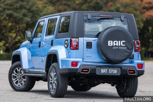 What happened to BAIC in Malaysia? Full production of CKD X55, BJ40 models starts in Jan 2026 – EPMB