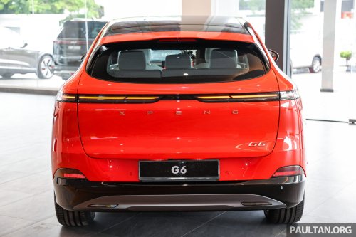 Xpeng G6 facelift spotted in Glenmarie, coming soon?