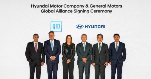 GM, Hyundai, SUV, GM, Hyundai to develop 5 new models together – compact car, compact SUV, EV van, 2 pick-up trucks