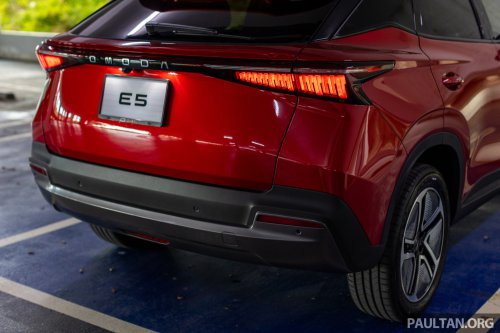 2024 Chery Omoda E5 now RM98,818 – huge RM48k rebate, free wallbox, V2L cable, RM1k charging credits