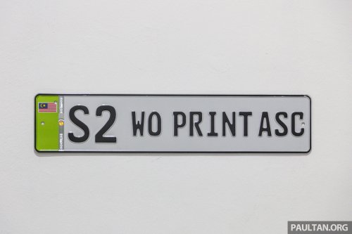 EV owner gets saman for small font JPJePlate, but it’s legal – two font sizes are in use for the dedicated plate
