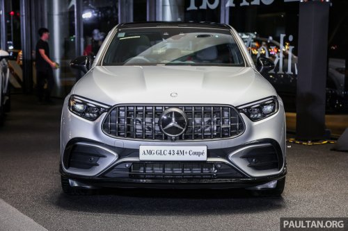 Mercedes, Mercedes-AMG GLC43 4Matic Coupé Nightfall Edition in Malaysia – upgraded equipment; RM518,888 OTR