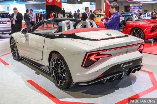 MG, RWD, MG Cyberster RWD now in Malaysia – 340 PS, 475 Nm, 0-100 in 5s, 508 km range, RM20k cheaper at RM300k