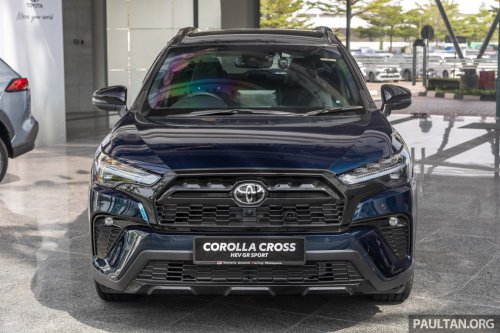 2026 Toyota Corolla Cross HEV GR Sport – new grille, extra GR logos, sportier cabin, same RM149k price