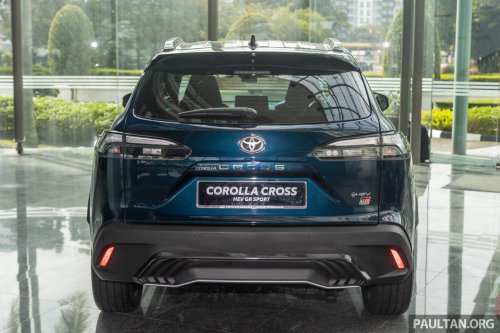 2026 Toyota Corolla Cross HEV GR Sport – new grille, extra GR logos, sportier cabin, same RM149k price