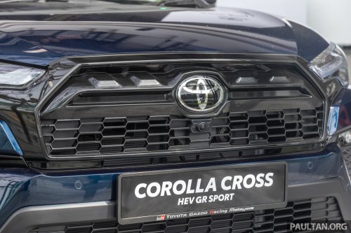 2026 Toyota Corolla Cross HEV GR Sport – new grille, extra GR logos, sportier cabin, same RM149k price