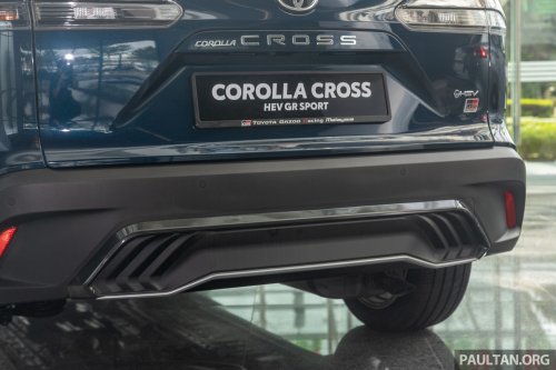2026 Toyota Corolla Cross HEV GR Sport – new grille, extra GR logos, sportier cabin, same RM149k price