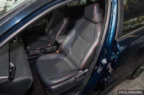2026 Toyota Corolla Cross HEV GR Sport – new grille, extra GR logos, sportier cabin, same RM149k price