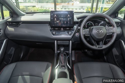 2026 Toyota Corolla Cross HEV GR Sport – new grille, extra GR logos, sportier cabin, same RM149k price