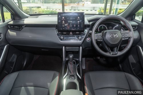 2026 Toyota Corolla Cross HEV GR Sport – new grille, extra GR logos, sportier cabin, same RM149k price