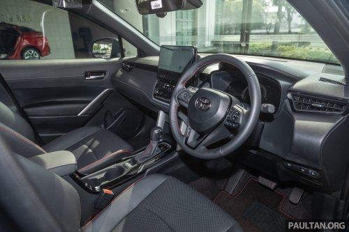 2026 Toyota Corolla Cross HEV GR Sport – new grille, extra GR logos, sportier cabin, same RM149k price