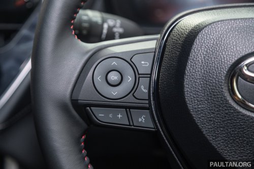 2026 Toyota Corolla Cross HEV GR Sport – new grille, extra GR logos, sportier cabin, same RM149k price