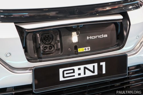 Honda e:N1 launched in Malaysia – 204 PS/310 Nm EV HR-V with 412 km WLTP range; one variant, RM149,900