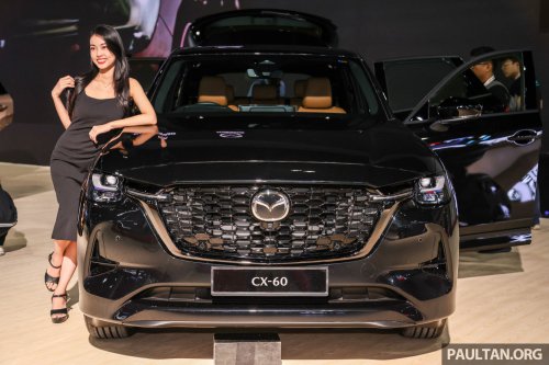Mazda CX-60 officially open for booking in Malaysia – CBU, sole 2.5L NA variant only; RM200,510 OTR est