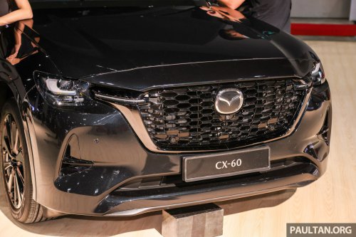 Mazda CX-60 officially open for booking in Malaysia – CBU, sole 2.5L NA variant only; RM200,510 OTR est
