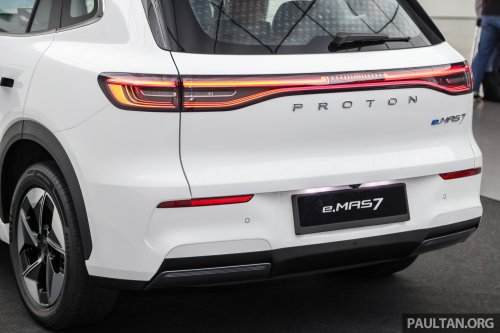 Proton eMas 7 launched in Singapore – Prime RM577k, Premium RM590k with COE; up to 410 km EV range