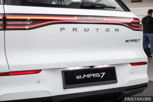 Proton eMas 7 launched in Singapore – Prime RM577k, Premium RM590k with COE; up to 410 km EV range