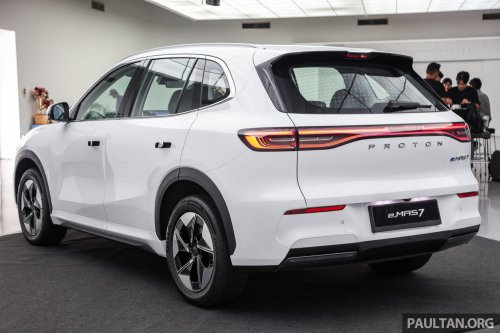 Proton eMas 7 launched in Singapore – Prime RM577k, Premium RM590k with COE; up to 410 km EV range