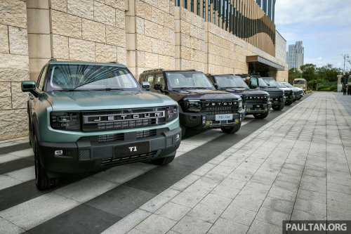 Jetour T1 spotted again in Malaysia, cheaper than T2?