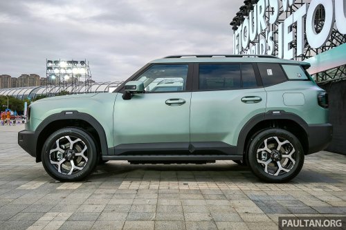 Jetour T1 spotted in Malaysia – less rugged-looking SUV compared to T2; 1.5T or 2.0T; launching soon?