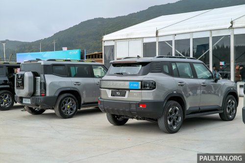 Jetour T1 spotted in Malaysia – less rugged-looking SUV compared to T2; 1.5T or 2.0T; launching soon?