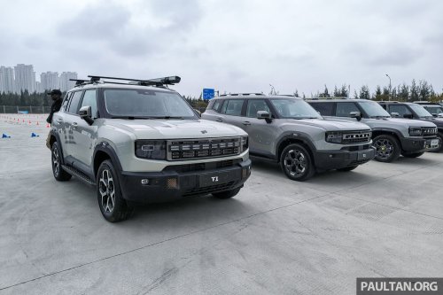 Jetour T1 spotted in Malaysia – less rugged-looking SUV compared to T2; 1.5T or 2.0T; launching soon?