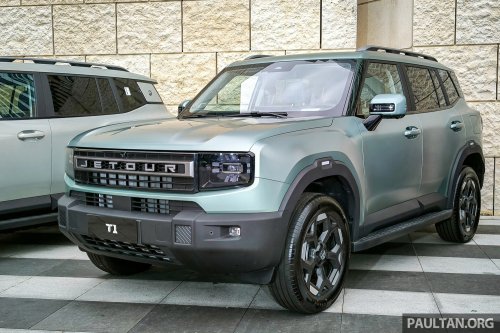 Jetour T1 spotted again in Malaysia, cheaper than T2?