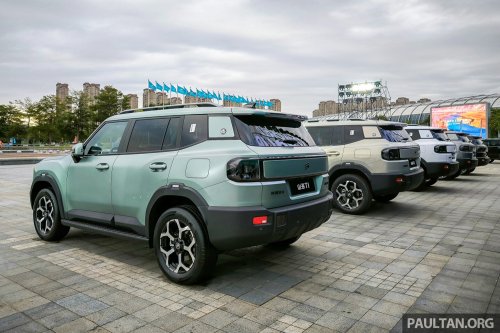 Jetour T1 spotted in Malaysia – less rugged-looking SUV compared to T2; 1.5T or 2.0T; launching soon?